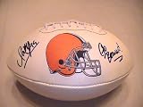 Cleveland Browns Scott Fujita Signed Autographed Full Size Football Coa + Hologram