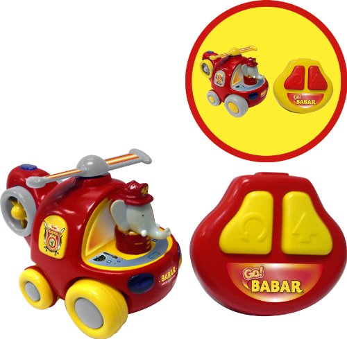 Lansay - 16124 - Babar - Radio commandes - L'hélicoptère de pompiers télécommandé