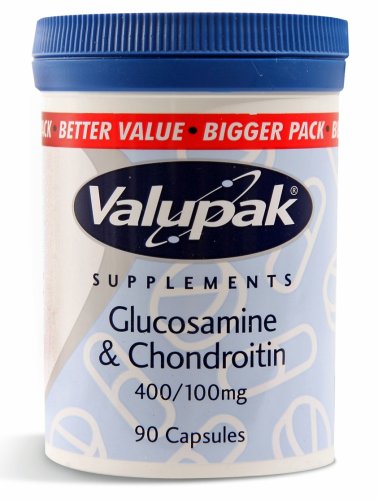 Valupak Glucosamine &Chondroitin 400/100mg 90 Capsules
