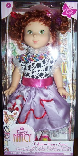 Fabulous Fancy Nancy DOLL approx 18 inches & Accessories!