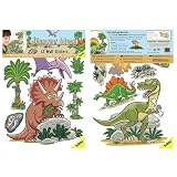 FunToSee Themed Room Decals, Dinosaurs