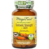 MegaFood - Turmeric Strength for Joint, Supports Joint Health & Mobility, 60 Tablets (Premium Packaging)