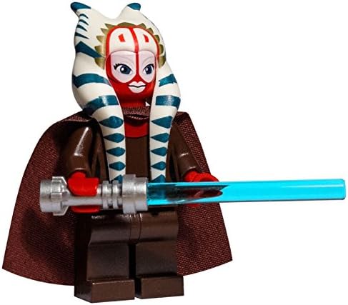 LEGO MINIFIGURE SHAAK TI JEDI MASTER CLONE WARS WITH LIGHTSABER 7931