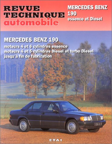 Mercedes-benz 190, 190 e, 190 d, 190 d 2.5 : moteur 4 cylindres essence, moteurs 4 et 5 cylindres di