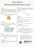 Math for Allied Health Study/Reference Card