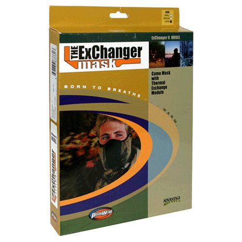 Polarwrap The Exchanger Mask, Exchanger II Model, Advantage Wetlands, Large, 1 Mask