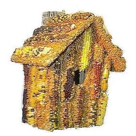 Corn Birdhouse Feeder from Birdhouses & Accessories
