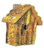 Corn Birdhouse/Feeder