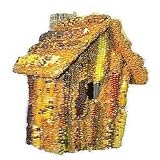 Corn Birdhouse Feeder