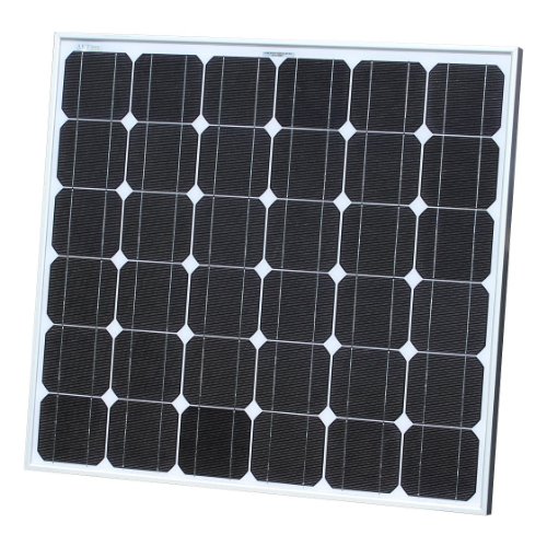 80W AKT Solar Panel Kit with 10A charge controller and 5m wires PLUS CROCODILE CLIPS - Complete kit for a 12V system e.g. in a Caravan, Boat or Outhouse