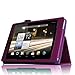 Fintie Acer A1-810 Folio Case - Premium PU Leather Cover Stand With Stylus Holder for Acer Iconia A1-810 7.9-Inch Android Tablet - Purple