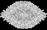 Doily Tea Rose, White