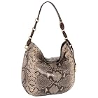 MICHAEL Michael Kors Lilly Python-Embossed Large Hobo
