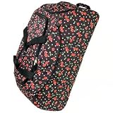 Karabar Extra Large 33'' Lightweight Wheeled Luggage Bag (Black)