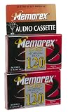Memorex 2 Pack dbs 120 Minute Audio Tape