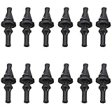 Computer PC Desktop Case Fan Rivet Anti-Vibration Mount Screws [12 Pack] for Corsair Cooler Master HP Alienware Lenovo Acer ASUS & many more