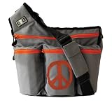 Diaper Dude Grey Peace Bag
