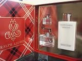 Romance By Ralph Aluren for Women 3 Piece Gift Set: 1.7 Oz Eau De Parfum Spray + 6.7 Oz Sensuous Body Moisturizer + .25 Oz Eau De Parfum Minature