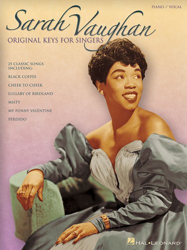 Sarah Vaughan - Original Keys for Singers (Vocal Piano)