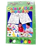 Review Puckator  / Set of 4 Paint Your Own Jig-Saw Puzzles, Bunnies