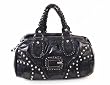 Guess Casanova Satchel Handbag Black