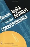 cover of German/English Business Correspondence (Languages for Business)