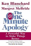 The One Minute Apology (One Minute Manager)