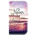Galaxy Core Prime Case,G360 Case,IVY [Kickstand Flip Case][Money Card Slot][Never Stop Dreaming] Premium PU Leather Flip Cover Wallet Case for Samsung Galaxy Core Prime G360 / Prevail LTE