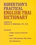 Robertson's Practical English-thai Dictionary