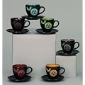 Espresso Kaffee Tassen Set 12-teilig Coffee mindestens 4 Farben
