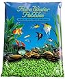 Pure Water Pebbles Aquarium Gravel, 25-Pound, Neon Green