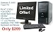 Fast 3.0Ghz Gateway E-4300 Mini Tower PC with 17 LCD Monitor, XP Professional 1GB Memory 40GB Hard Drive, CD-Burner, Mouse, Keyboard and Wireless Card