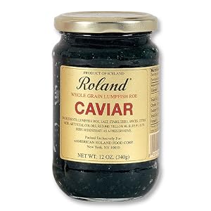 12 OZ BLACK LUMPFISH CAVIAR by Roland