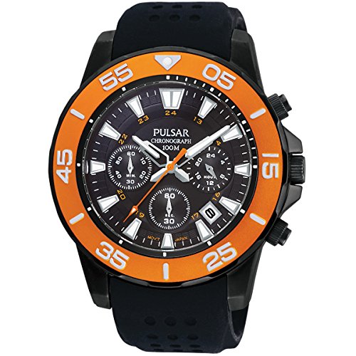 Seiko Men's PT3147 Pulsar Chronograph Watch