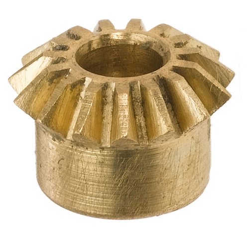 Brass Miter Gear Sets 32 Pitch 1:1 Ratio 16 Teeth .188" Bore