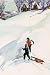 Beginning the Snowman 12x18 Giclee on canvas - Prints - 22219-0CG12