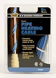 M-D Building Products 4325 6-Foot Pipe Heating Cable with Thermostat
