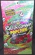 6pk Hawaiian Red & Green Pre-Popped Popcorn
