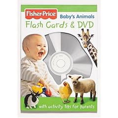 Fisher Price Baby's Animals Flashcards and DVD (Fisher Price Baby Book Collection)