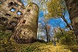 Autumnal View, Poland - 18W x 12H - Peel and Stick Wall Decal by Wallmonkeys