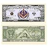 Freemason - Masonic Million Dollar Bill 10 Count Novelty
