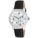 Luxury Watches:Akribos XXIV Men's AKR418SS Stainless Mechanical Skeleton Watch