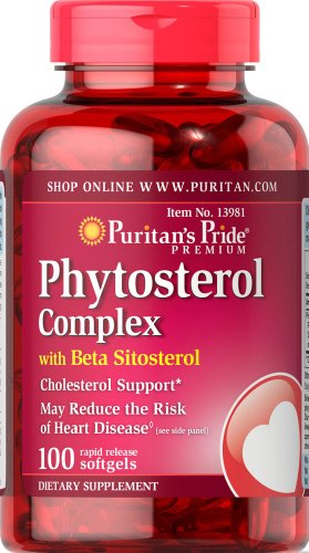 Puritan's Pride Phytosterol Complex 1000 mg (Per Serving)-100 Softgels Puritan's Pride Phytosterol Complex 1000 mg (Per Serving)-100 Softgels