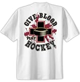 Give Blood Play Hockey T-Shirt-Youth