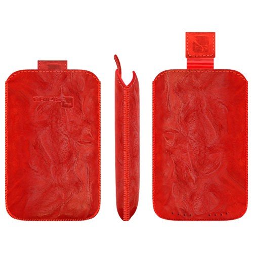 Gripis Creased Slip Cover Handytasche rot Gr&ouml;&szlig;e 5 Preisvergleich