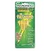 Ticonderoga Tri-Write Triangular Standard Size Pencils, Number 2 Soft, Set of 8, Yellow (13852)