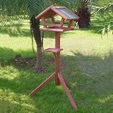 WOODEN BIRD TABLE WITH FELT ROOF Outdoor Living