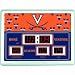 Virginia Cavaliers Scoreboard Clock Thermometer 14x19 ScoreBoard/Clock/Therm-U of Virginia - NCAA College Athletics Fan Shop Sports Team Merchandise