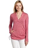 Roxy Juniors Beach Bonfire Pullover Shirt, Neon Berry, Large