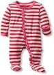 Kicky Pants Baby-Girls born Print Ruffle Footie